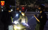 Cảnh sát đặc nhiệm Hà Nội tuần tra đêm triển khai cao điểm phòng chống tội phạm